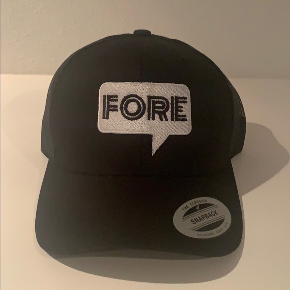 Golf “FORE” Snapback Hat